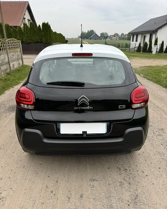 Citroen C3 cena 24999 przebieg: 105000, rok produkcji 2017 z Czeladź małe 301
